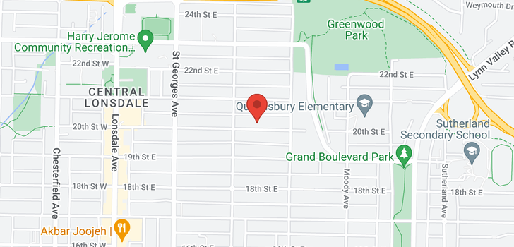 map of 328 E 20TH STREET